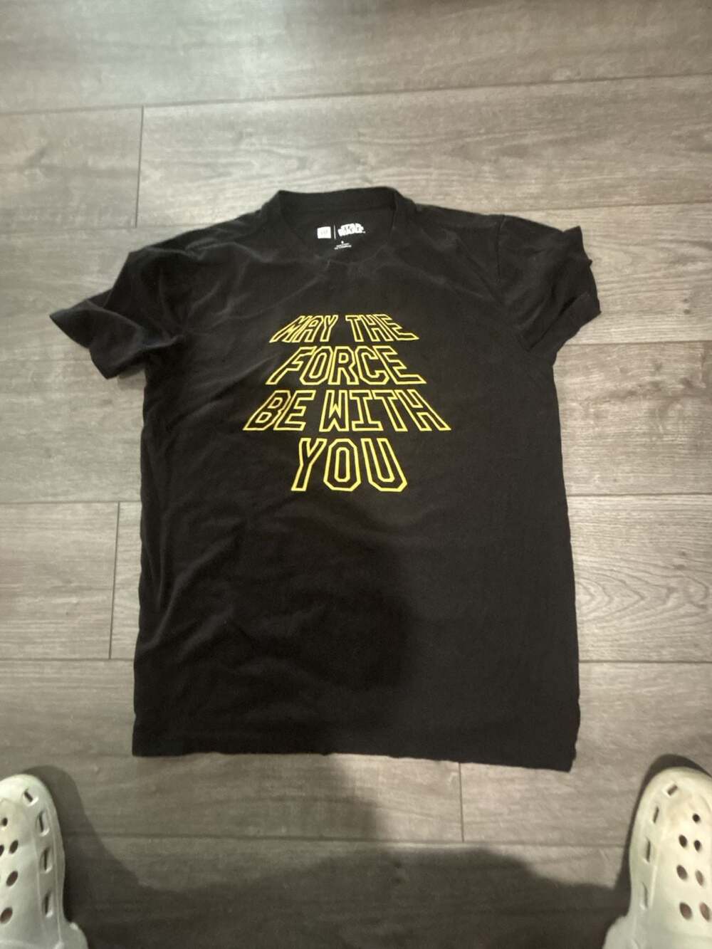 Gap Star Wars May The Force Be With You Black T-Shirt